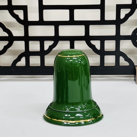 Ống tăm men vân đá vẽ chỉ vàng - Phụ kiện ấm chén