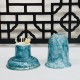 Ống tăm men vân đá vẽ chỉ vàng - Phụ kiện ấm chén