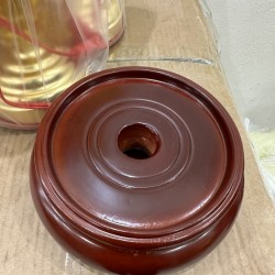 Chân đế gỗ giả gụ đẹp dáng tròn nhiều kích thước