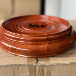 Chân đế gỗ hương đá nguyên khối nhiều kích thước