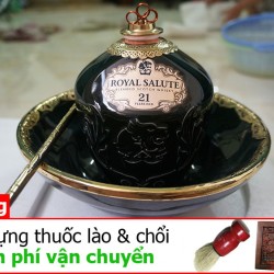 Điếu bát Chivas 21 xanh rêu DB235 Điếu bát Chivas 21 xanh rêu DB235