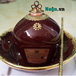 Điếu bát Chivas 21 đỏ đô DB231 Điếu bát Chivas 21 đỏ đô DB231