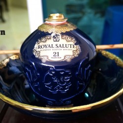 Điếu bát Chivas 21 xanh coban DB234 Điếu bát Chivas 21 xanh coban DB234