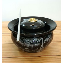 Điếu bát bình dân giá rẻ đen bóng DB05 Điếu bát bình dân giá rẻ đen bóng DB05