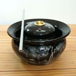 Điếu bát bình dân giá rẻ đen bóng DB05