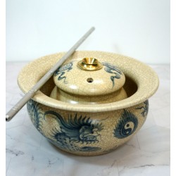 Điếu bát giả cổ men rạn DB18 Điếu bát giả cổ men rạn DB18