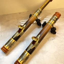 Điếu cày rút bằng tre bọc đồng 44 cm DC10D Điếu cày rút bằng tre bọc đồng 44 cm DC10D