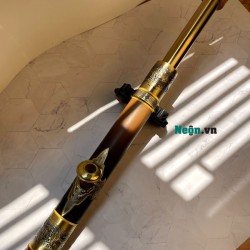 Điếu cày rút bằng tre bọc đồng 44 cm DC10D Điếu cày rút bằng tre bọc đồng 44 cm DC10D