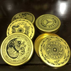 Hộp đựng thuốc lào bằng đồng bỏ túi HD04 Hộp đựng thuốc lào bằng đồng bỏ túi HD04