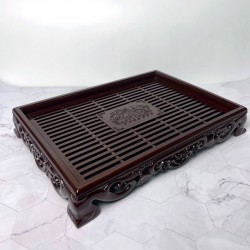 Khay trà nhựa giả gỗ giá rẻ KT06