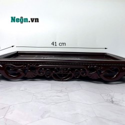 Khay trà nhựa giả gỗ giá rẻ KT06