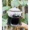 Nồi sứ hâm nóng thức ăn kèm chân bếp NH01