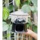 Nồi sứ hâm nóng thức ăn kèm chân bếp NH01
